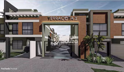 Sobrado com 3 quartos na planta no Portão