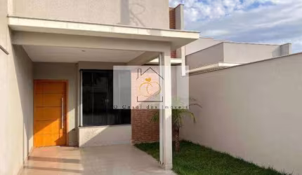 Casa nova e apta para financiamento no Jd. Califórnia