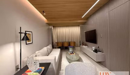 Apartamento novo com 3 quartos todo mobiliado com vista para o mar Miramar