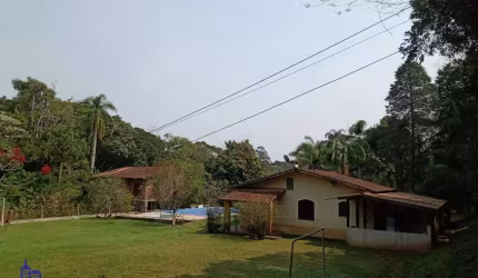 EXCELENTE CHÁCARA DE 8.500 M²/ CASA SEDE/PISCINA À VENDA EM ITAPECERICA DA SERRA POR R$ 869.000,00