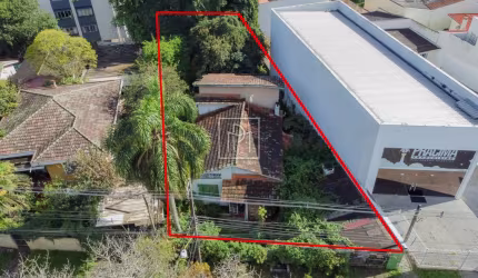 Terreno comercial à venda na Alameda Princesa Izabel, 3018, Bigorrilho, Curitiba, 513 m2 por R$ 1.600.000