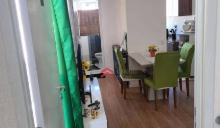 Apartamento com 2 dormitórios - 43 m²- Recanto Vista Alegre - Cotia/SP