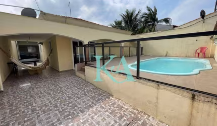Casa com 3 dormitórios para alugar, 120 m² por R$ 4.200,00/mês - Maracanã - Praia Grande/SP