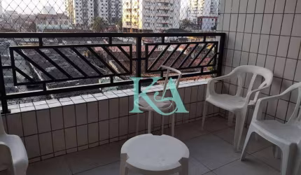 Apartamento com 2 dormitórios 1 Suíte à venda, 72 m² por R$ 420.000 - Vila Guilhermina - Praia Grande/SP