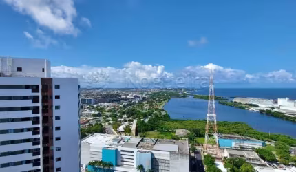 Apartamento Mobiliado com Vista para o Mar no Centro de Recife – Aurora Trend!