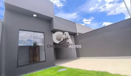 Casa à venda moderna Setor jardim  Mont Serrat, acesso rápido  próximo supermercado, loja de conveniência, 04 minutos buriti shopping