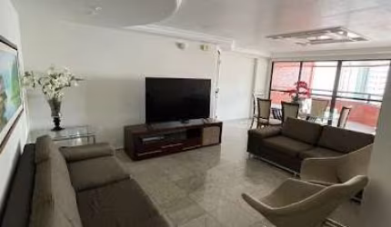 Apartamento de 161m2 com 4 Suítes + DCE, Bairro de Tambaú
