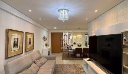 Apartamento de 141m2 com 4 Suítes + DCE, Todo Mobiliado e Projetado em Tambaú