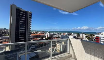 Apartamento de 126m2 com 3 Quartos e Vista Para o Mar de Tambaú
