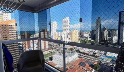 Apartamento em andar alto com 04 quartos em Manaíra