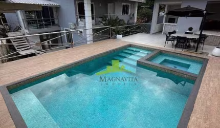 PARQUE COSTA VERDE | CASA | 540m² | 5/4 | 4 suítes sendo 2 com hidromassagem | Sala TV | Sala Jogos | Piscina | Área gourmet | Piatã