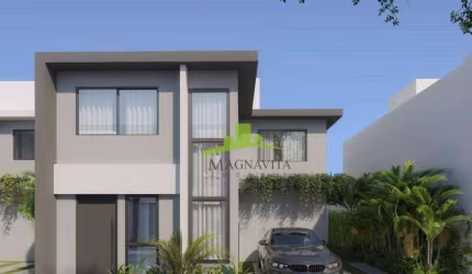 LANÇAMENTO: Casa à venda no JOANES GARDEN, 130m², 4 Suítes, Jardim Privativo, Infraestrutura Completa – Buraquinho, Lauro de Freitas