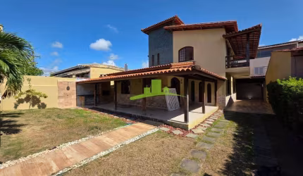 Casa com 5 Quartos para Aluguel no Condomínio Intervilas, 231m², 4 Suítes, Espaço Gourmet, Condomínio Completo, Buraquinho, Lauro de Freitas R$ 6.500