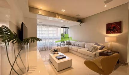 Apartamento à Venda Mansão Ilha de Delfos, 130m², 4/4, 2 Suítes, 3 Vagas, Nascente, Decorado, Jardim Alto do Itaigara, Salvador, Rua Tranquila. Nobre!