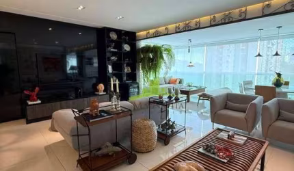 Apartamento Alto Padrão à Venda ou Aluguel no Diamond Alto do Itaigara, 155m², 3 Suítes, Varanda Gourmet, Nascente, Climatizado, 2 Vagas, Exclusivo!