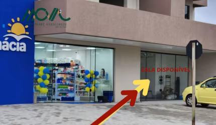 Sala Comercial Nova para Alugar no Pontal do Norte, Itapoá - Primeira Locação