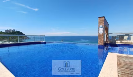 Apartamento alto padrão com sacada gourmet, 3 suítes, lazer completo no condomínio,  - TOMBO - Guarujá/SP.