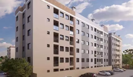 Apartamento para Venda em São José dos Pinhais, Pedro Moro, 2 dormitórios, 1 banheiro, 1 vaga
