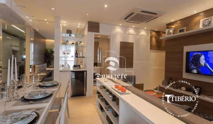 Apartamento com 3 dormitórios à venda, 57 m² por R$ 436.400,00 - Vila Valparaíso - Santo André/SP