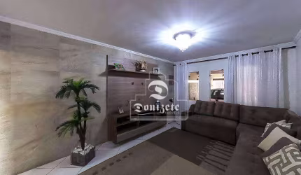 Sobrado com 4 dormitórios à venda, 202 m² por R$ 729.990,99 - Jardim Santo Alberto - Santo André/SP