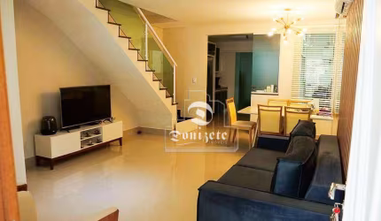 Sobrado com 2 dormitórios, 120 m² - venda por R$ 845.000,00 ou aluguel por R$ 5.445,83/mês - Jardim - Santo André/SP