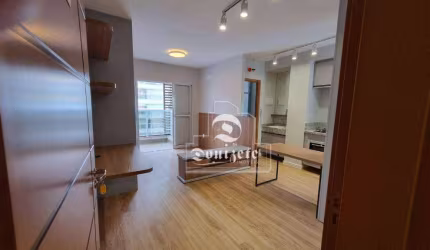 Apartamento com 1 dormitório, 29 m² - venda por R$ 499.000,00 ou aluguel por R$ 5.175,91/mês - Jardim - Santo André/SP