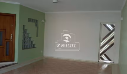 Sobrado com 3 dormitórios, 246 m² - venda por R$ 1.700.000,00 ou aluguel por R$ 10.141,67/mês - Campestre - Santo André/SP