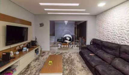 Sobrado com 3 dormitórios à venda, 210 m² por R$ 848.000,00 - Utinga - Santo André/SP