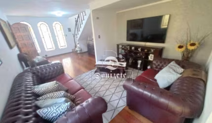 Sobrado com 3 dormitórios à venda, 225 m² por R$ 900.000,00 - Vila Camilópolis - Santo André/SP