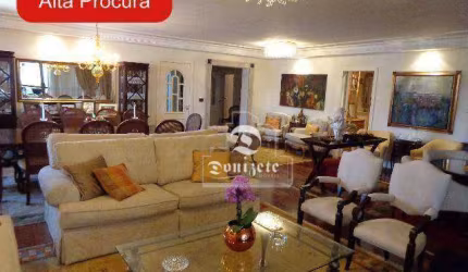 Apartamento com 5 dormitórios, 370 m² - venda por R$ 2.145.000,00 ou aluguel por R$ 8.216,67/mês - Vila Boa Vista - Santo André/SP