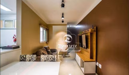 Apartamento à venda, 82 m² por R$ 649.000,00 - Vila Scarpelli - Santo André/SP