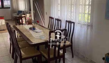 Sobrado com 3 dormitórios à venda, 264 m² por R$ 749.999,99 - Utinga - Santo André/SP