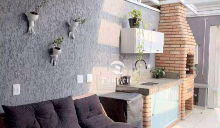 Sobrado com 2 dormitórios à venda, 93 m² por R$ 799.000,00 - Vila Assunção - Santo André/SP