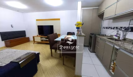 Apartamento com 2 dormitórios à venda, 46 m² por R$ 299.000,00 - Vila Homero Thon - Santo André/SP