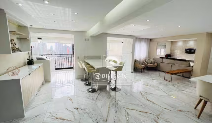 Apartamento com 4 dormitórios, 152 m² - venda por R$ 1.590.000,00 ou aluguel por R$ 11.247,08/mês - Vila Floresta - Santo André/SP