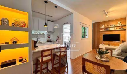 Apartamento com 2 dormitórios à venda, 52 m² por R$ 340.000,00 - Vila Guiomar - Santo André/SP
