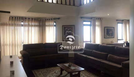 Apartamento Duplex com 5 dormitórios, 300 m² - venda por R$ 1.890.000,00 ou aluguel por R$ 10.700,00/mês - Vila Bastos - Santo André/SP