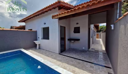 Casa com 3 dormitórios à venda, 90 m² por R$ 370.000,00 - Jardim das Palmeiras - Itanhaém/SP