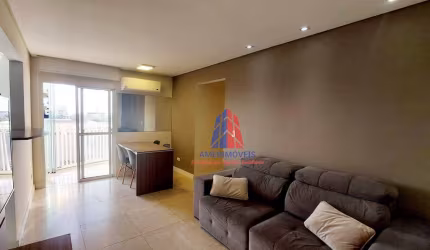 Apartamento com 3 dormitórios para alugar, 70 m² por R$ 3.556,00/mês - Jardim Santana - Americana/SP