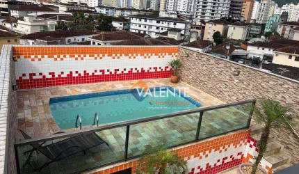 Cobertura com 3 dormitórios à venda, 203 m² por R$ 900.000,00 - Vila Valença - São Vicente/SP