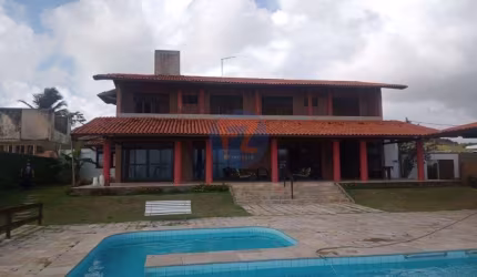 BELÍSSIMA CASA TRIPLEX, COM 1988,00m² NA PRAINHA - AQUIRAZ