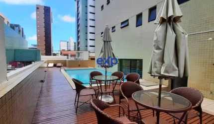 Apartamento com 3 quartos à venda na Avenida Infante Dom Henrique, 230, Tambaú, João Pessoa por R$ 650.000