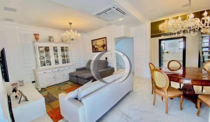 Cobertura triplex com 3 suítes, lazer privativo com piscina e espaço gourmet, vista para o mar
