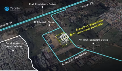 Área, 20000 m² - venda por R$ 12.000.000 ou aluguel por R$ 58.000,00/mês - Bairro Do Grama - Caçapava/SP