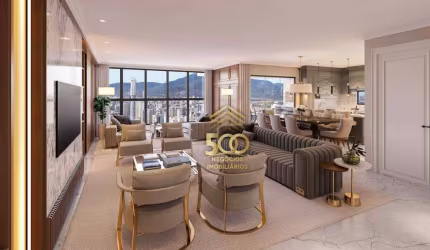Apartamento com 4 dormitórios à venda, 213 m² por R$ 3.190.000,00 - Meia Praia - Itapema/SC