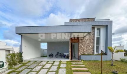 Casa no Condomínio Monte Carlo com 161 m² - Parque das nações/Parnamirim