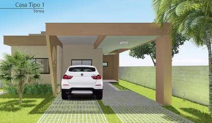 Casa com 3 dormitórios à venda, 91 m² por R$ 500.710,20 - Nova Esperança - Parnamirim/RN
