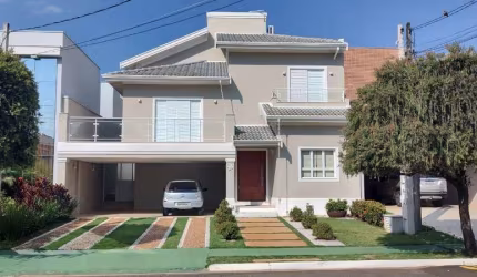 Casa em Condomínio de Luxo no Jardim Esplendor, Indaiatuba-SP: 3 quartos, 3 suítes, 3 salas, 5 banheiros, 4 vagas, 325,59m².