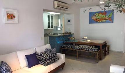 Apartamento com 2 dormitórios para alugar, 92 m² por R$ 1.800,00/dia - Riviera - Módulo 7 - Bertioga/SP
