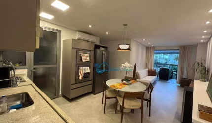 Apartamento com 3 dormitórios para alugar, 115 m² por R$ 3.000,00/dia - Riviera Módulo 5 - Bertioga/SP